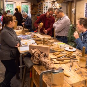 Cursus houtsnijden Jan van Harskamp