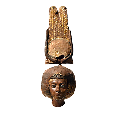 Koningin Tiy: oudste houten borstbeeld Egypte